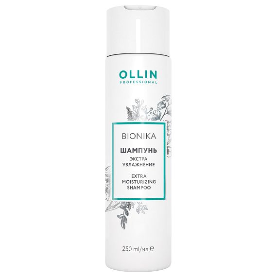 Shampoo for hair "Extra moisturizing" Bionika OLLIN 250 ml